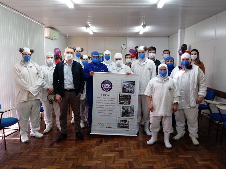 Multiplicadores do Programa Vivendo Saúde organizam roda de conversa em Sarandi (RS)