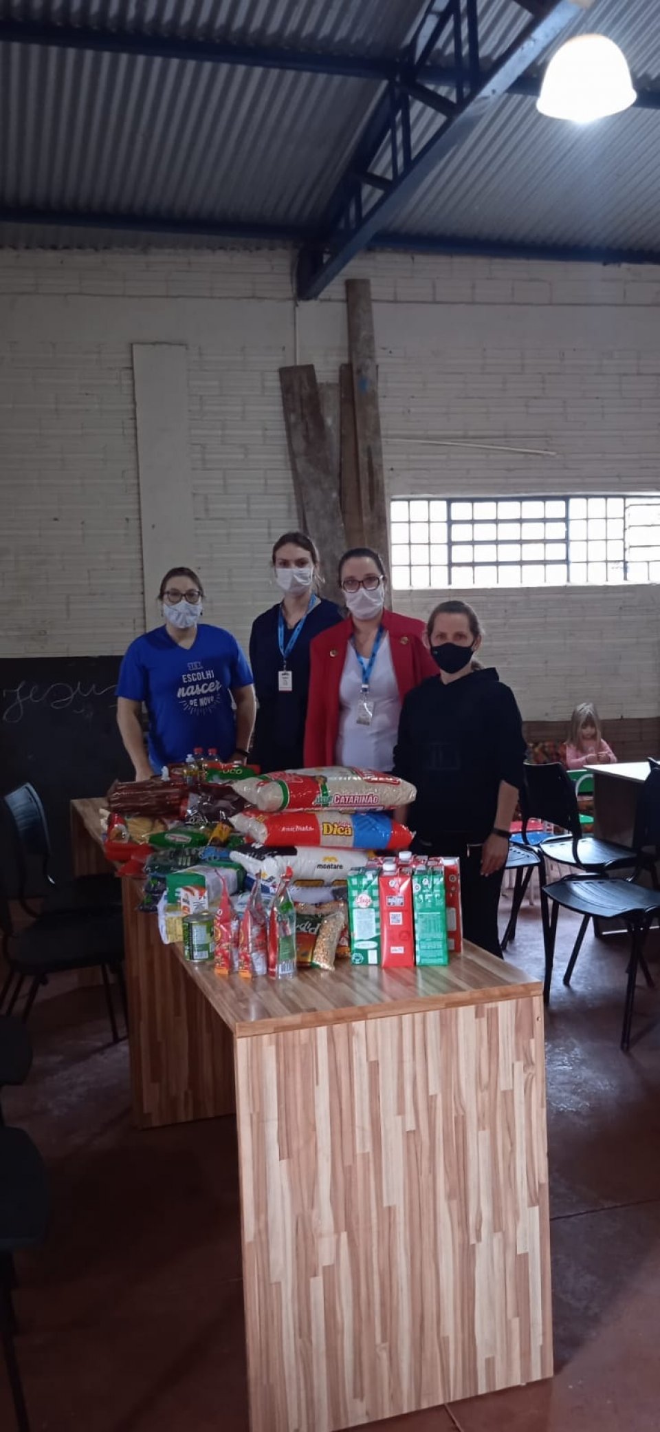 Unidades realizam arrecadações de alimentos para entidades sociais