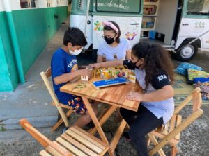 Vozes do Corpo promove atividade de Dia das Crianças para educandos do CRAS da Efapi