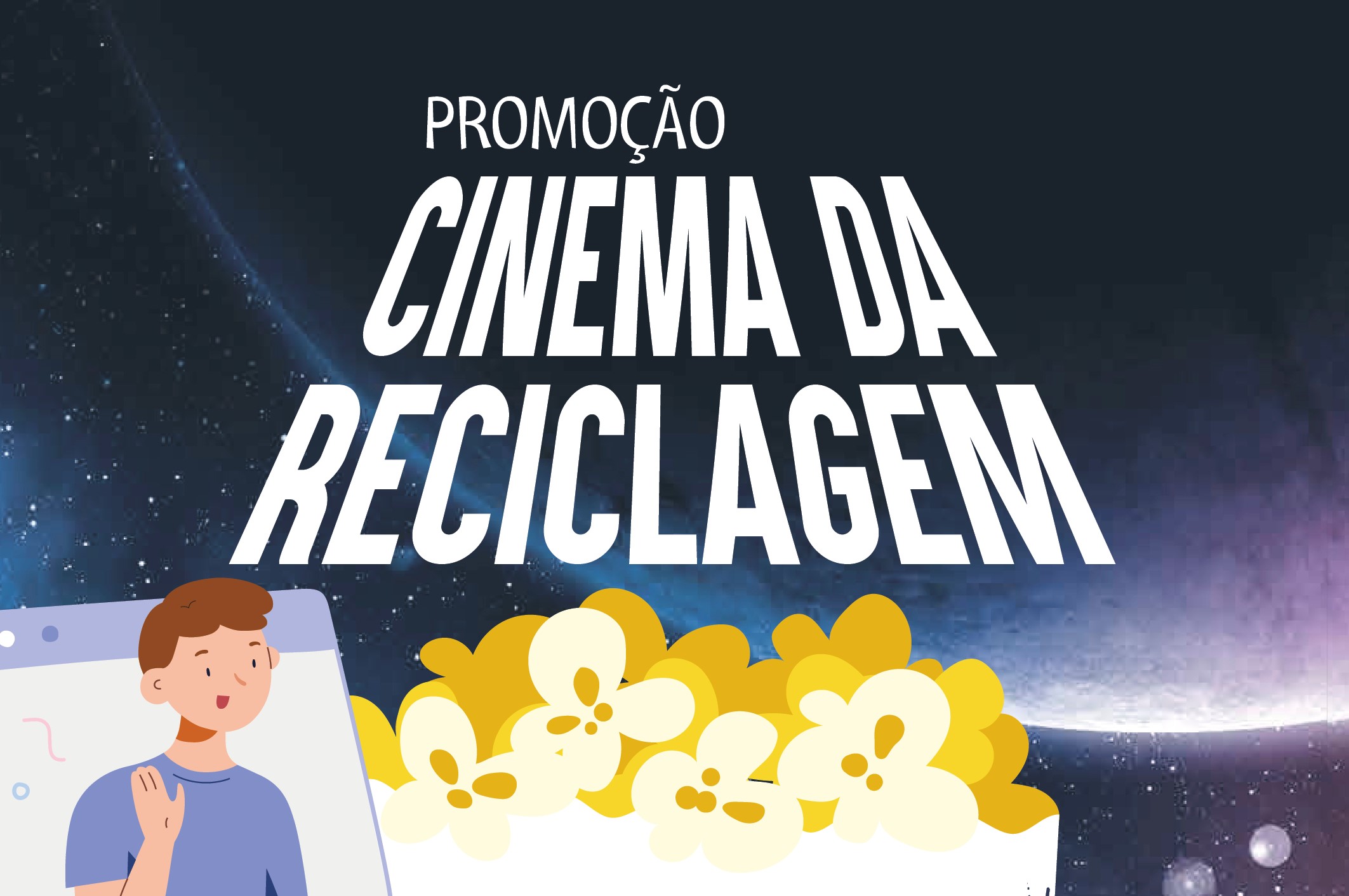 Cinema da Reciclagem com a Turminha da Reciclagem