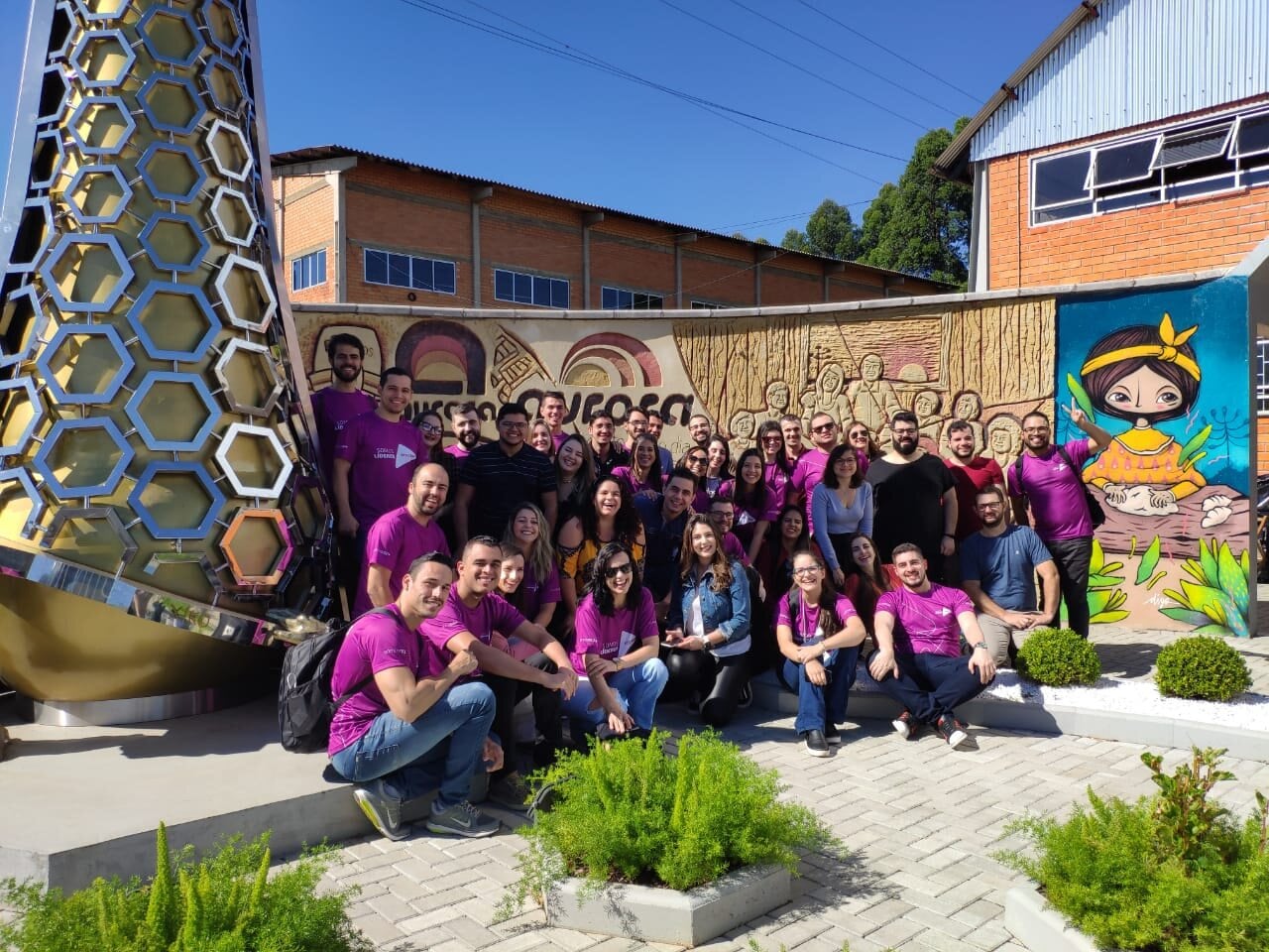 Centro de Memória recebe visita de alunos do programa Somos Líderes do SESCOOP