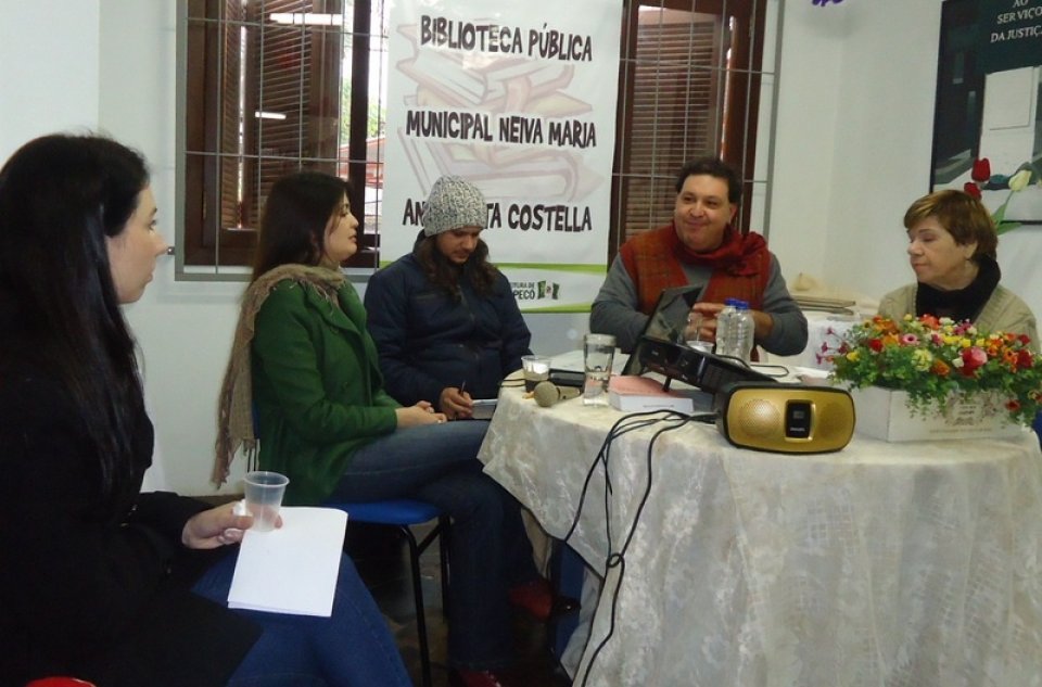 Roda de Leitura na XIII Semana do Escritor Chapecoense