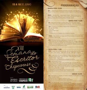 Roda de Leitura na XIII Semana do Escritor Chapecoense