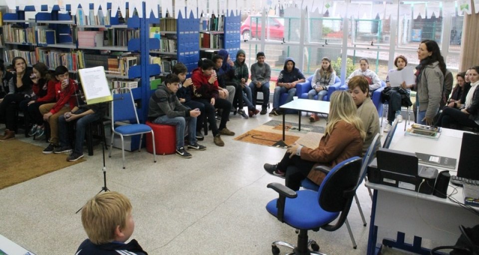 Roda de Leitura na XIII Semana do Escritor Chapecoense