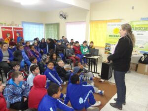 A Turminha da Reciclagem no RS finaliza as atividades de Junho