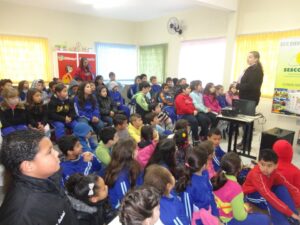 A Turminha da Reciclagem no RS finaliza as atividades de Junho