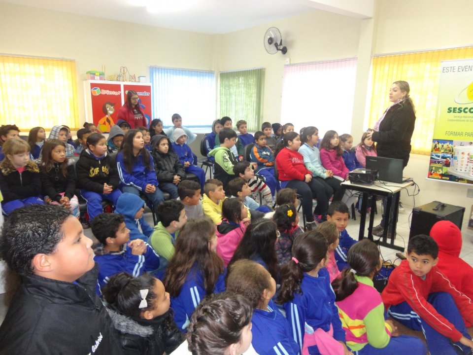 A Turminha da Reciclagem no RS finaliza as atividades de Junho