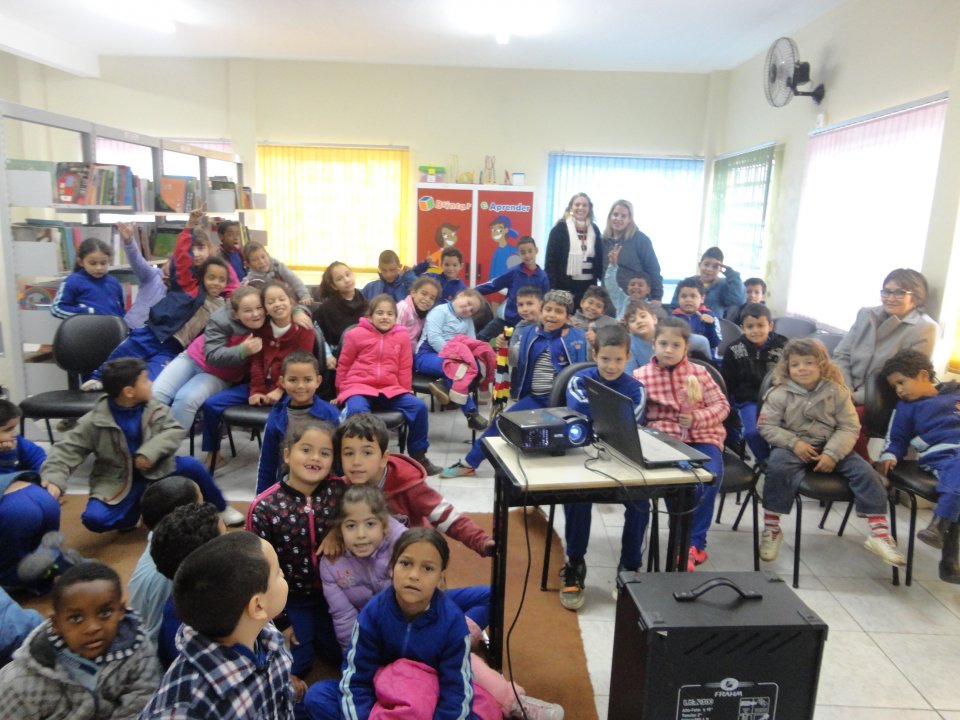 A Turminha da Reciclagem no RS finaliza as atividades de Junho