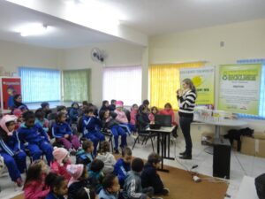 A Turminha da Reciclagem no RS finaliza as atividades de Junho