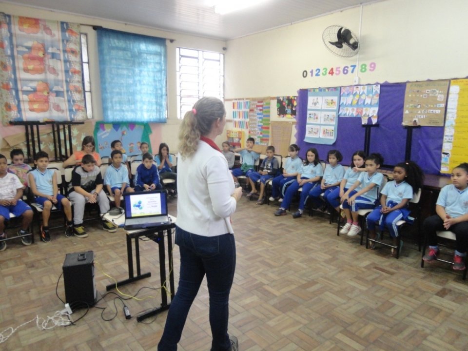 Inicio das atividades de Julho para A Turminha da Reciclagem/RS