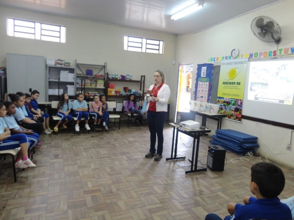 Inicio das atividades de Julho para A Turminha da Reciclagem/RS