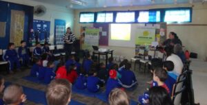 Inicio das atividades de Julho para A Turminha da Reciclagem/RS