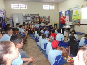 Inicio das atividades de Julho para A Turminha da Reciclagem/RS