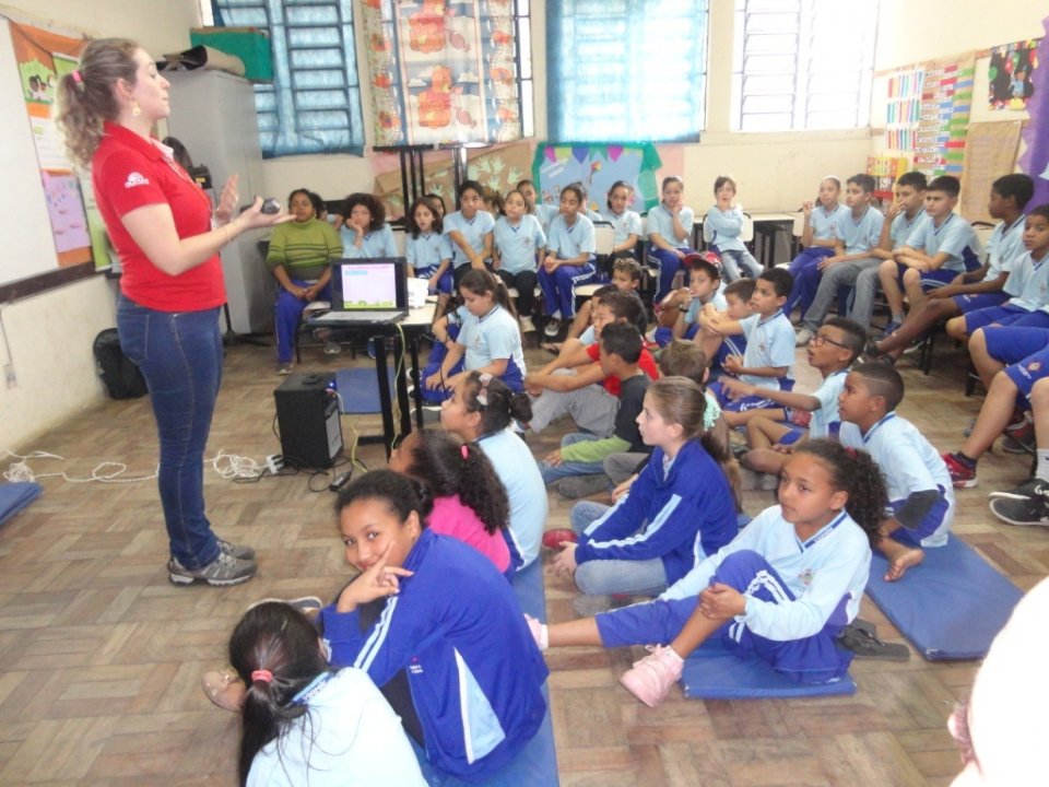 Inicio das atividades de Julho para A Turminha da Reciclagem/RS