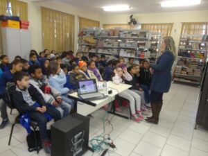 Inicio das atividades de Julho para A Turminha da Reciclagem/RS