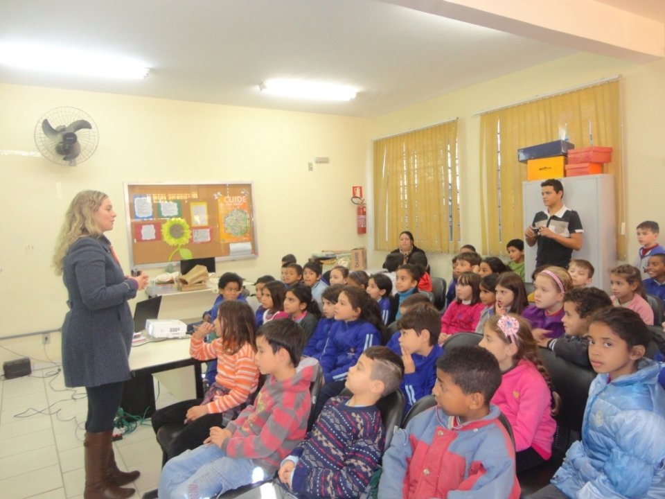 Inicio das atividades de Julho para A Turminha da Reciclagem/RS