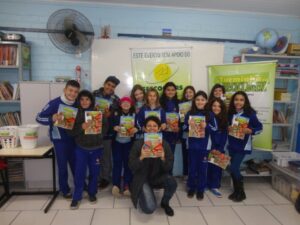 A Turminha da Reciclagem/RS atende escolas no mês de Julho