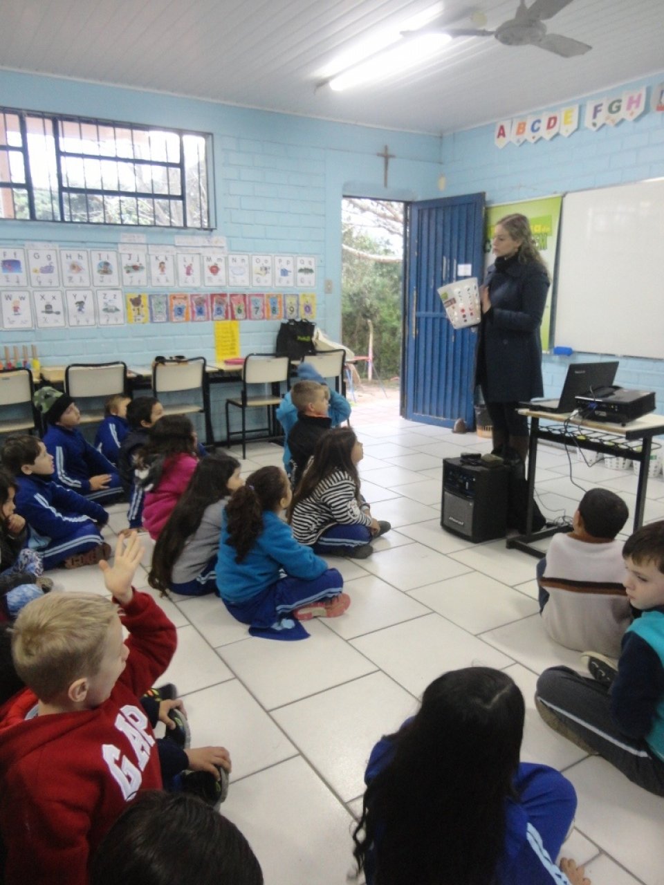 A Turminha da Reciclagem/RS atende escolas no mês de Julho