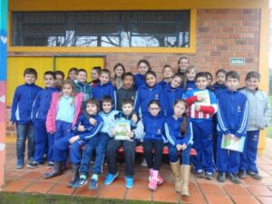 A Turminha da Reciclagem/RS atende escolas no mês de Julho