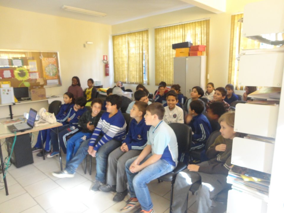 A Turminha da Reciclagem/RS atende escolas no mês de Julho