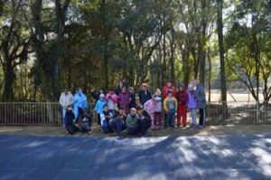 Sensibilização com A Turminha da Reciclagem no mês de Julho