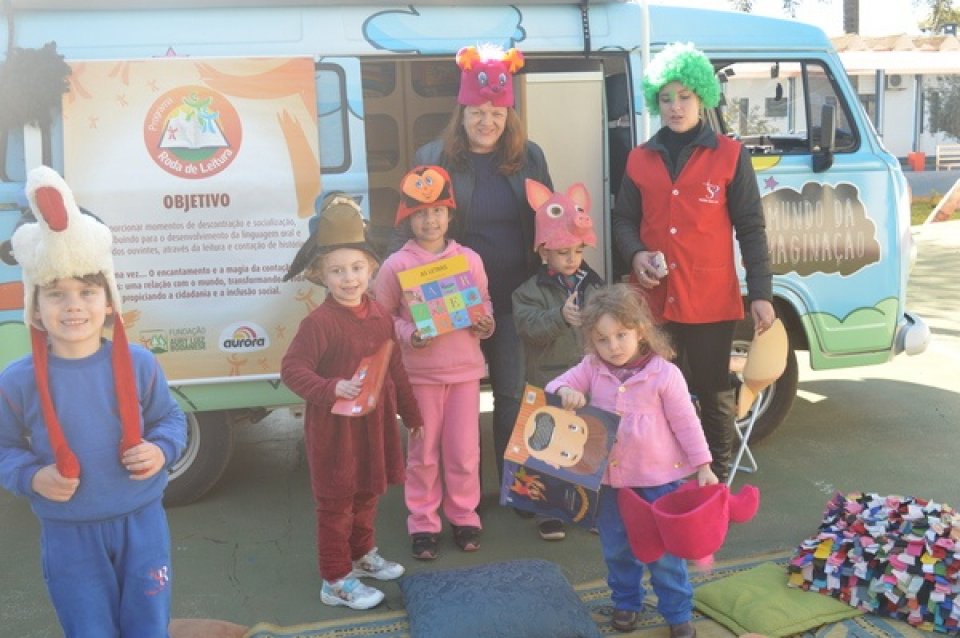 Roda de Leitura no mês de Julho