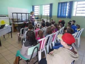 Volta às aulas com A Turminha da Reciclagem/RS