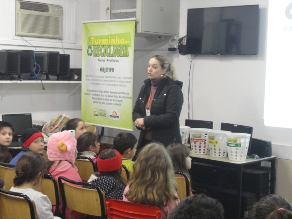 A Turminha da Reciclagem/RS em Novo Hamburgo