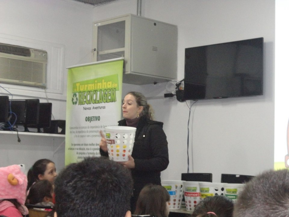 A Turminha da Reciclagem/RS em Novo Hamburgo