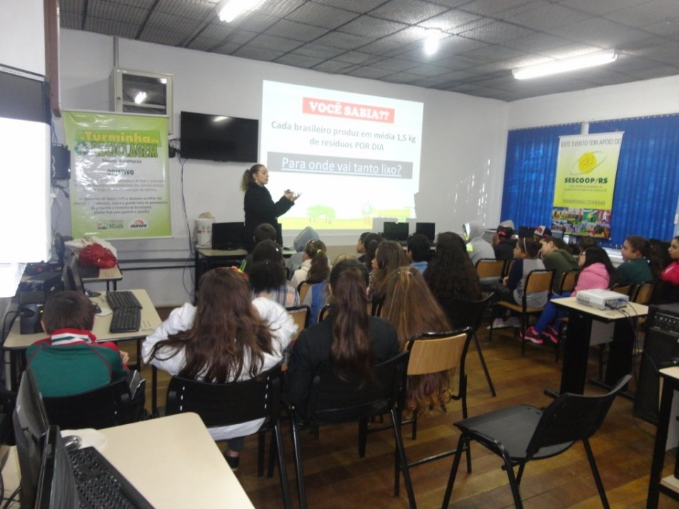 A Turminha da Reciclagem/RS em Novo Hamburgo