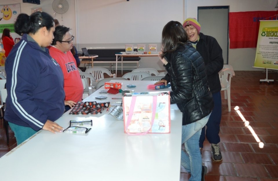 A Turminha da Reciclagem em Iraceminha e Xanxerê