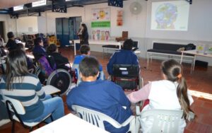 A Turminha da Reciclagem em Iraceminha e Xanxerê