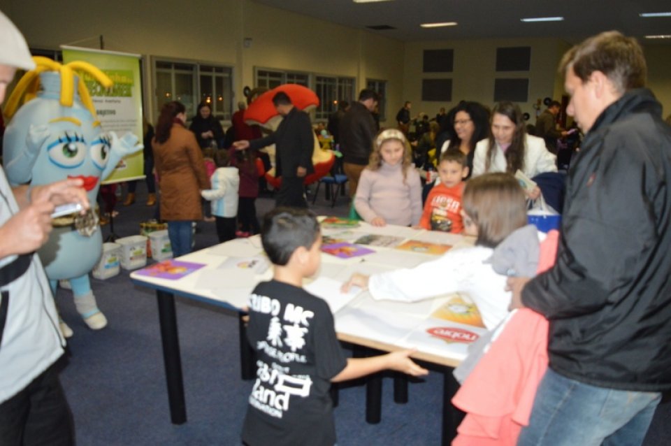 Ações de sensibilização ambiental em Chapecó