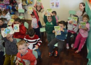 Ações de sensibilização ambiental em Chapecó