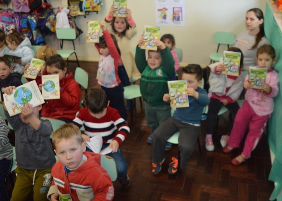 Ações de sensibilização ambiental em Chapecó