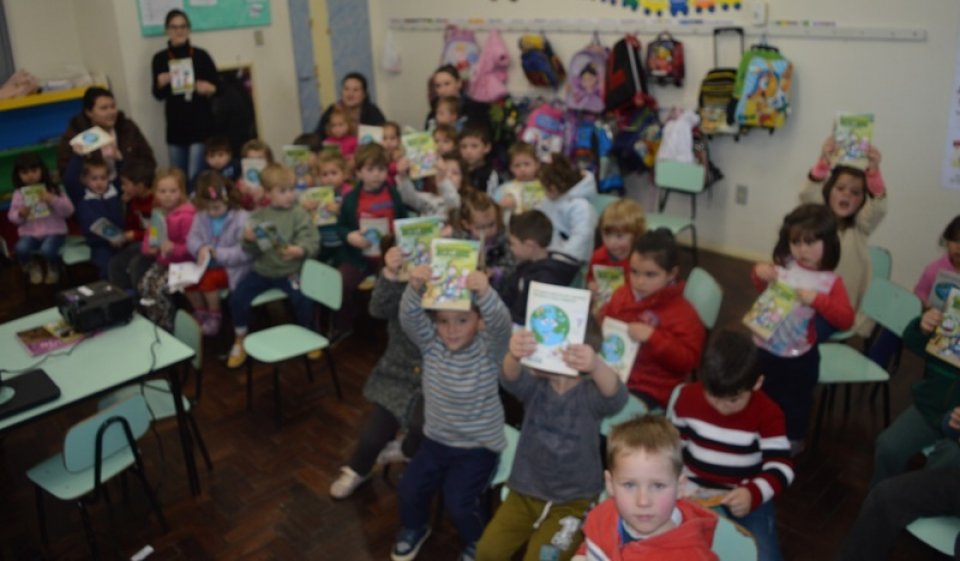 Ações de sensibilização ambiental em Chapecó